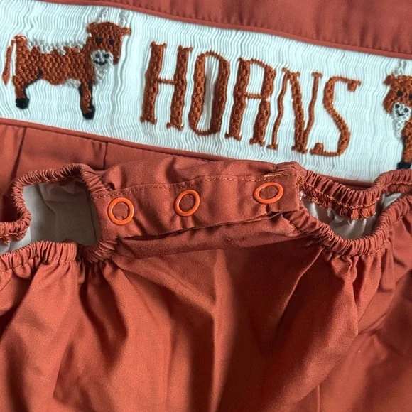 Texas Longhorns Baby Romper - Picture 3 of 6